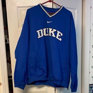 Nike Blue Duke V-Neck Pullover